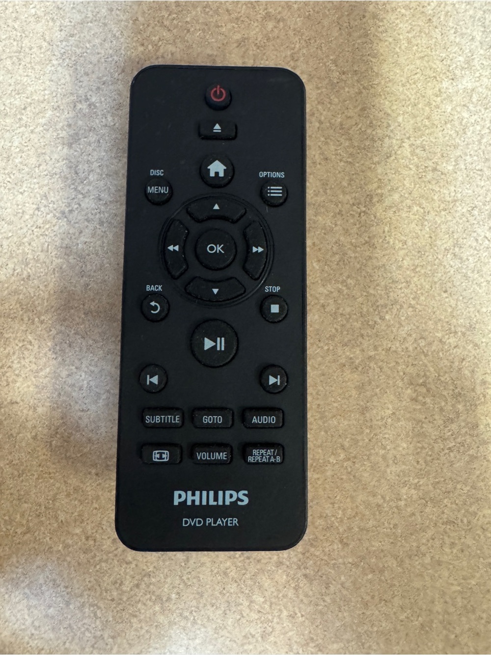 Philips DVD Player Remote Control (Model RC-5721)